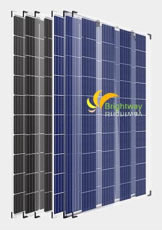 Painel solar transparente/monocristalino de vidro duplo 305W