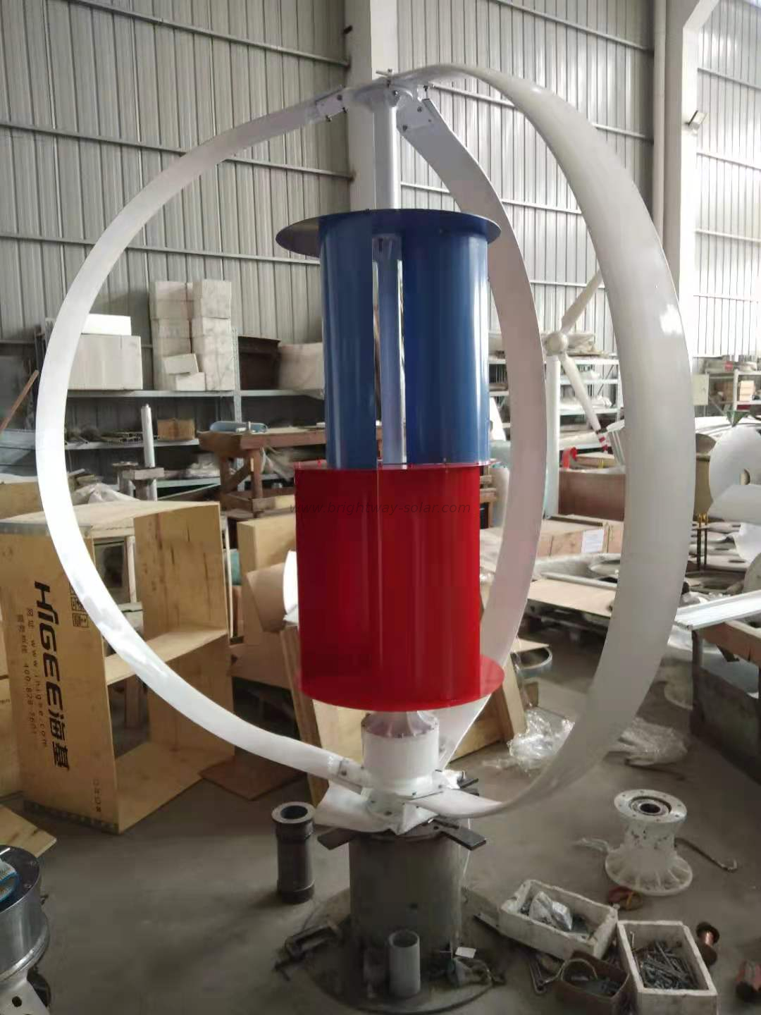 Brightway 3000W 3KW Top Top Vertical Wind Power Generator