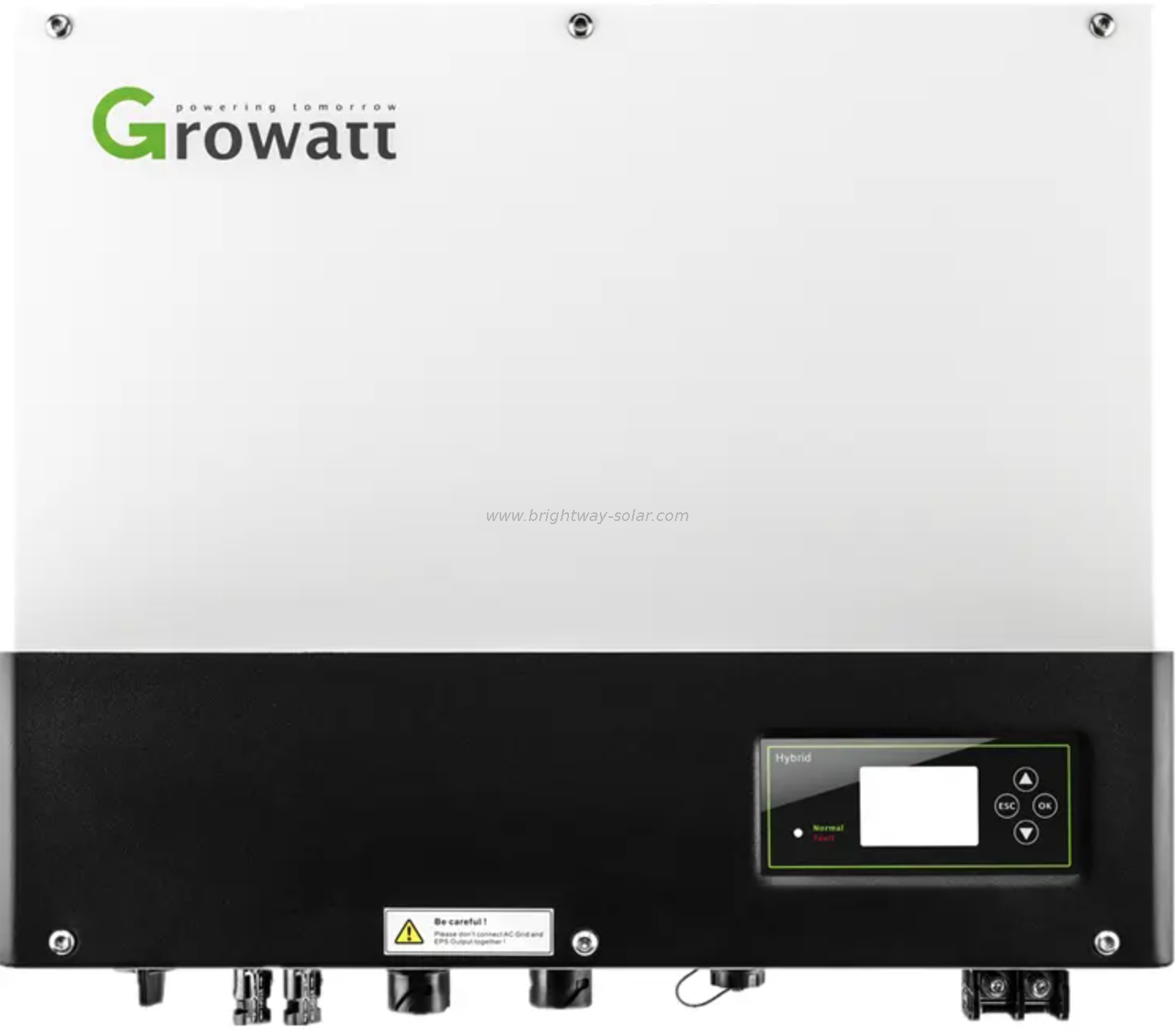 Inversor híbrido Growatt 5kW Growatt no inversor solar solar inversor de inversor de grade inversor