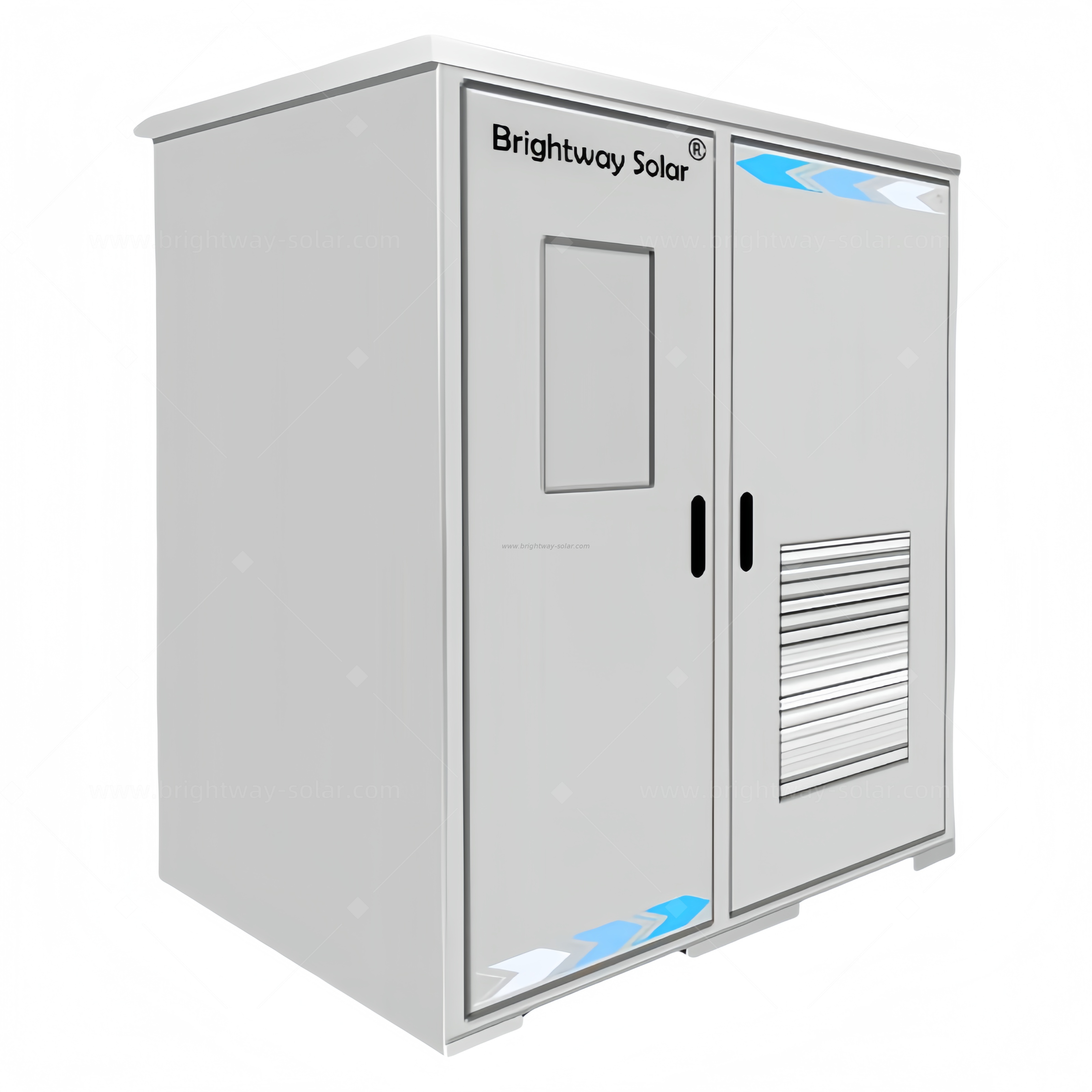 Brightway Solar Lithium Battery Energy Storage Gabinete por 200kwh com resfriamento de ar condicionado