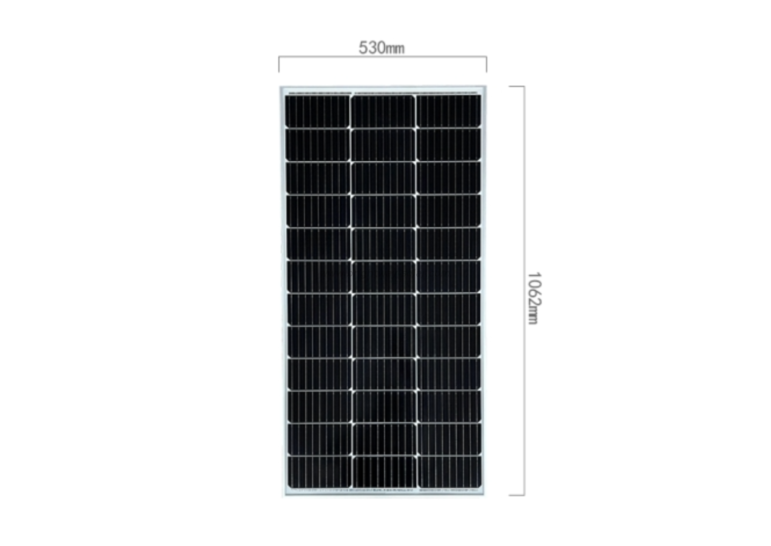 Brightway Solar 100W monocristalina portátil Painel solar em casa