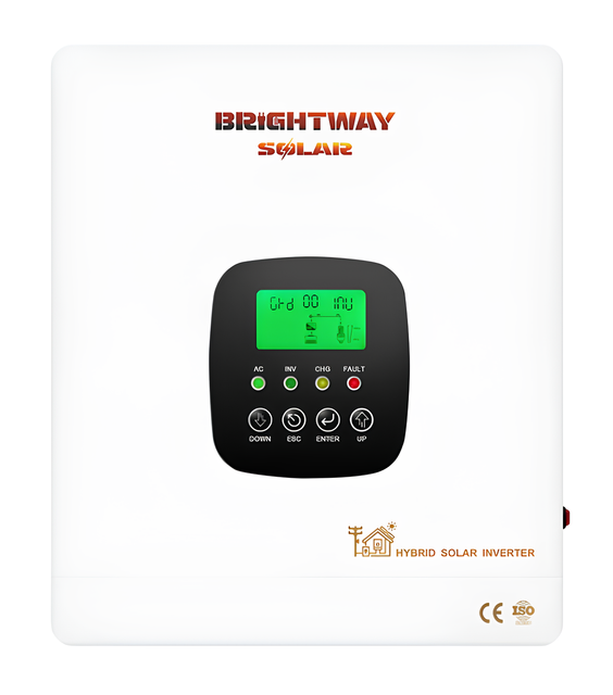 Brightway Solar Quiet 8,3kW Inverter Solar Inverter Pure Sine Wave 24V 48V para casa e loja