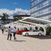 3KW 6KW 9KW Painel solar estacionamento de estacionamento Solar Canopy Solar Solar