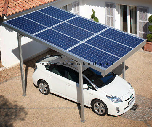 Estrutura de estacionamento solar Estrutura de aço Estacionamento de energia solar Fácil de instalar
