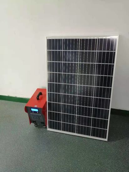 300W 500W 1000W Sistema solar Solar Solar Charging Sistema de Iluminação Solar Kit Gerador Solar Gerador