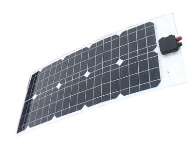 50W Painel solar semi -flexível/módulo solar monocristalino