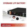 Bateria de lítio 48V50AH 51.2V 50AH Sistema de armazenamento de energia de íons de lítio