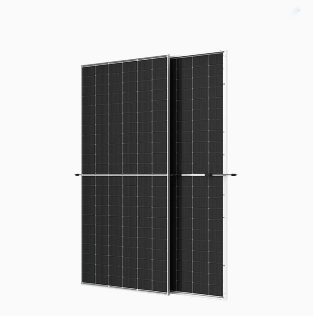 Brightway Solar 625W 182mm 105mm Bifacial 132 Células Módulo PV para Sistema de Energia Solar