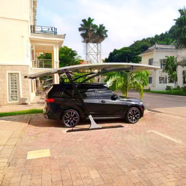Hot Sale Brightway Solar de alta qualidade Sistema de estacionamento solar de alumínio à prova d'água